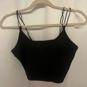 Black crop top!
